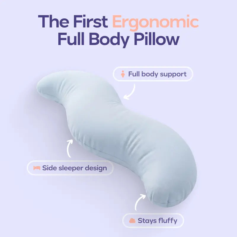 Full Body Ergonomic Pillow - Cooling Support